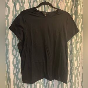 Banana Republic basic short sleeve t shirt in black size XL